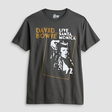 Men's David Bowie Live Santa Monica '72 Graphic Tee