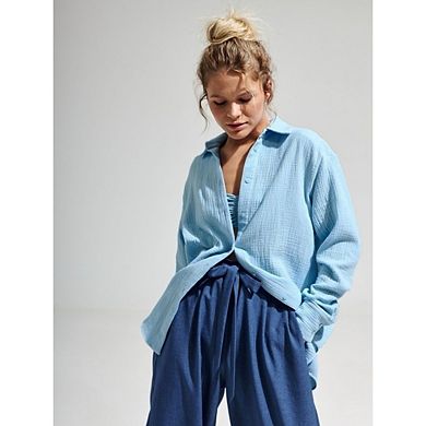 Women's Casual Plaid Button Down Shirts Short Sleeve Collared Y2k Blouse