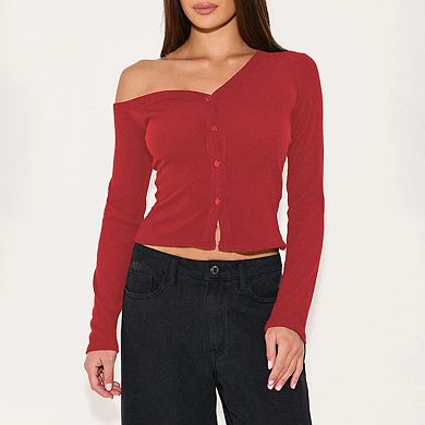 Womens Long Sleeve Tops Fall Lightweight Cardigan Cropped Going Out Ribbed Button Down Shirts
