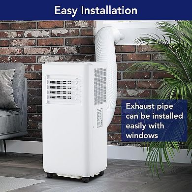 10000 BTU Portable Air Conditioner,3-In-1 With Dehumidifier & Fan, Auto Swing, Sleep Mode, 24H Timer