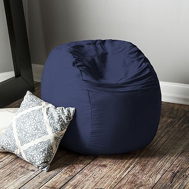 Jaxx Saxx 3 Foot Round Bean Bag w/ Removable Cover