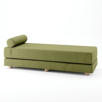 Jaxx Alon Daybed - Fold-Out Sleeper Chaise Queen-Size Mattress