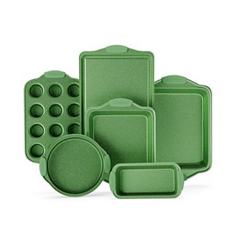 6 pc Nonstick Bakeware Set, Carbon Steel with Silicone Handles, PFOA-Free by Bakken