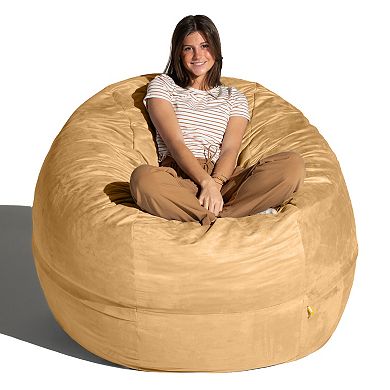Jaxx Saxx 5 Foot Large Bean Bag w/ Removable Cover