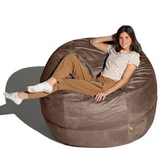 Jaxx Saxx 5 Foot Large Bean Bag w/ Removable Cover