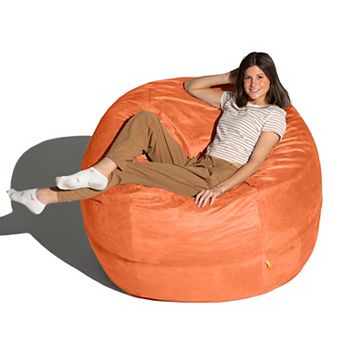 Jaxx Saxx 5 Foot Large Bean Bag w/ Removable Cover
