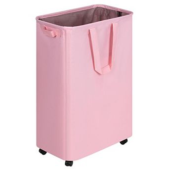Slim Rolling Laundry Hamper for Bedroom Dorm 75L (19.8 Gallons)