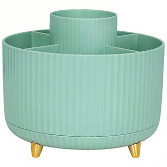 360° Rotating Pen Holder 5-Slot Multipurpose Organizer