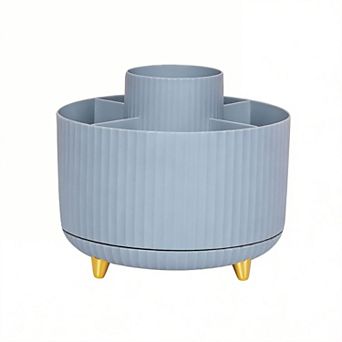 360° Rotating Pen Holder 5-Slot Multipurpose Organizer