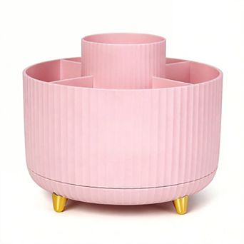 360° Rotating Pen Holder 5-Slot Multipurpose Organizer