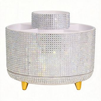 360° Rotating Pen Holder 5-Slot Multipurpose Organizer