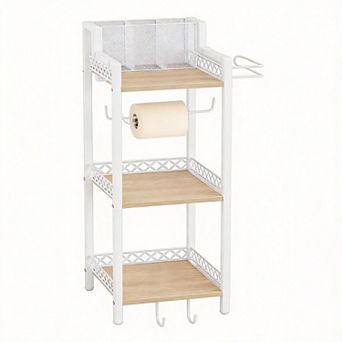 Hair Dryer Holder 3 tier Narrow Standing Rack