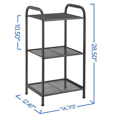 Extendable Plant Stand Storage Rack for Kitchen Bath Office