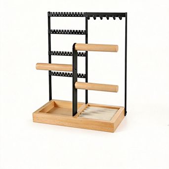4 tier Jewelry Organizer Earring Holder Mothers Day Gift