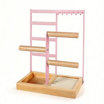 4 tier Jewelry Organizer Earring Holder Mothers Day Gift