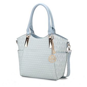 MKF Collection Devorah Signature Printed Faux Leather Tote Bag