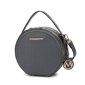 MKF Collection Mallory Crossbody Bag with Zip Closure