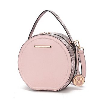 MKF Collection Mallory Crossbody Bag with Zip Closure