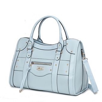 MKF Collection Patricia Faux Leather Duffel Weekender Bag