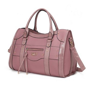 MKF Collection Patricia Faux Leather Duffel Weekender Bag