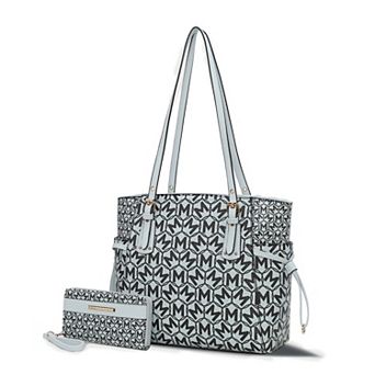MKF Collection Pauline Tote Bag & Wallet 2 pc Set