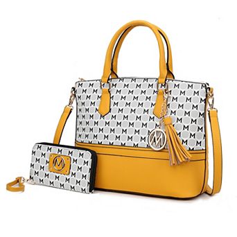 MKF Collection Saylor Tote Bag & Wristlet Wallet 2 pc Set