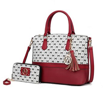 MKF Collection Saylor Tote Bag & Wristlet Wallet 2 pc Set