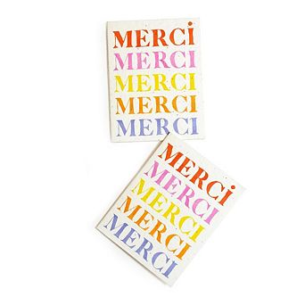 Seed Cards Merci Print 8 Pack