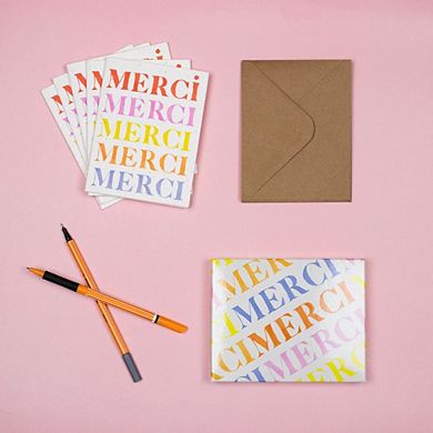 Seed Cards Merci Print 8 Pack
