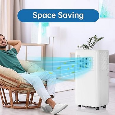 10,000 BTU Portable AC - 3-in-1 Quiet Cooling with Remote