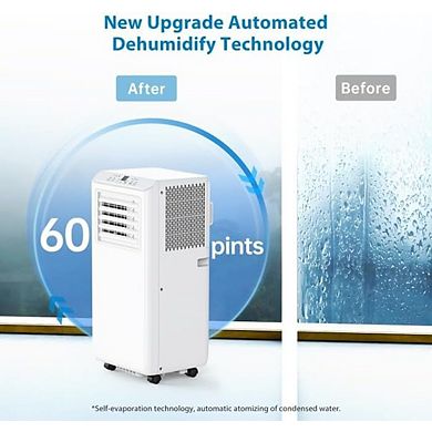 10,000 BTU 3-in-1 Portable AC for up to 450 Sq.Ft