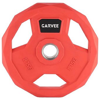2-Inch Rubber Coated Plates Set Color-Coded Bumper Plates for Home Gym-35LBX1