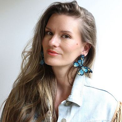Butterfly Embera Earrings