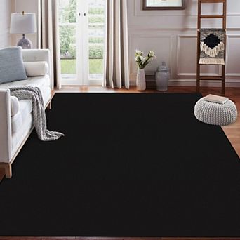 Abstract Pattern Area Rug - Machine Washable & Non-Slip Runner Rug for Living Room Bedroom Hallway