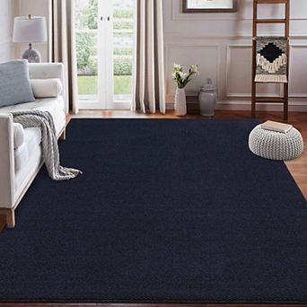 Abstract Pattern Area Rug - Machine Washable & Non-Slip Runner Rug for Living Room Bedroom Hallway