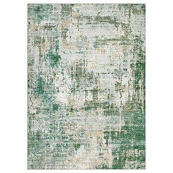 Modern Abstract Area Rugs, Machine Washable Large Soft Non Slip Runner Carpet for Living Room
