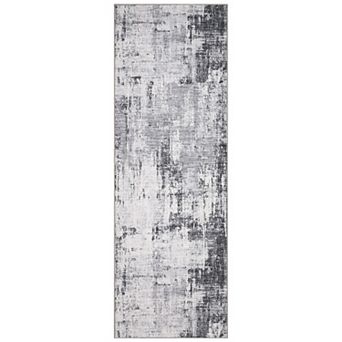Modern Abstract Area Rugs, Machine Washable Large Soft Non Slip Runner Carpet for Living Room