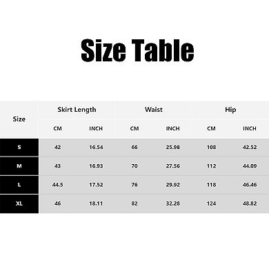 Women's High Waisted Plaid Mini Skirt Elastic Waist A Line Skirts