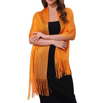 Women's Shawls and Wraps Bling Sparkly Shiny Shimmer Dressy for Wedding Party