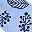 Mini Leaf Light Blue