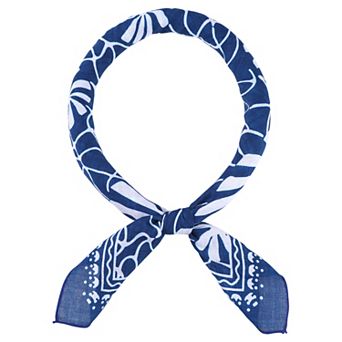 Women's Floral Printed Scarves Small Square Flowers Headscarf Neckerchief