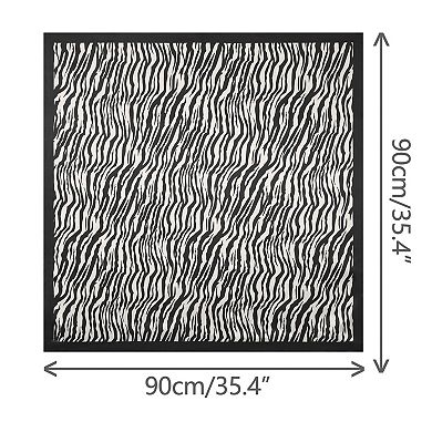 Women's Printed Satin Large Square Scarves Silky Neck Scarf Neckerchief Head Wrap