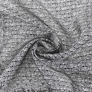 Women's Leopard Printed Satin Square Scarves Retro Silky Neck Scarf Neckerchief