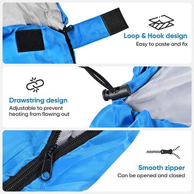 Portable Waterproof 4-Season Sleeping Bag for Camping, Hiking & Outdoor Use
