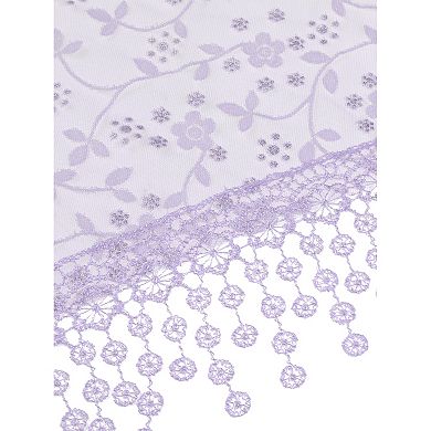 Elegant Lace Shawl for Women Formal Head Covering Triangle Wedding Party Wrap