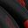 Black Red Dots