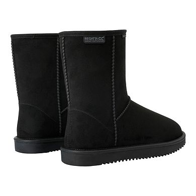 Regatta Womens/Ladies Risely Waterproof Faux Fur Lined Winter Boots