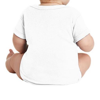 Mafoose Infant Short Sleeve Baby Rib Bodysuit