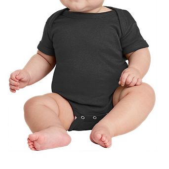 Mafoose Infant Short Sleeve Baby Rib Bodysuit