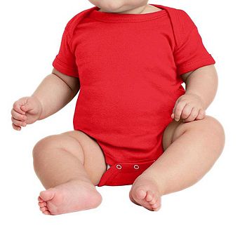 Mafoose Infant Short Sleeve Baby Rib Bodysuit